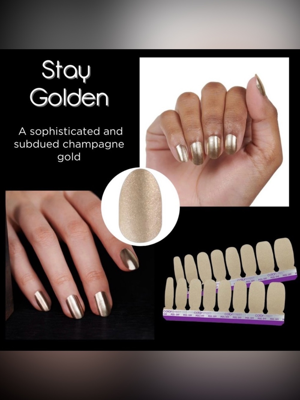 Color Street “Stay Golden”